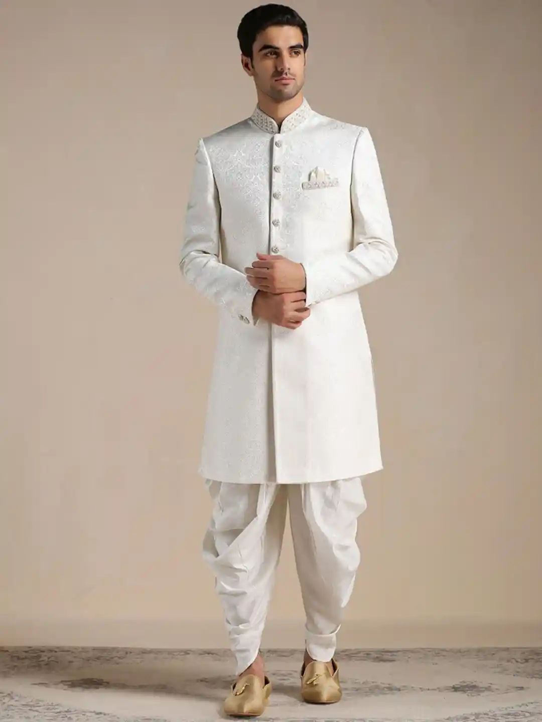 Buy Manyavar Men Sherwani Set with Dhoti Pants Sherwani for Men