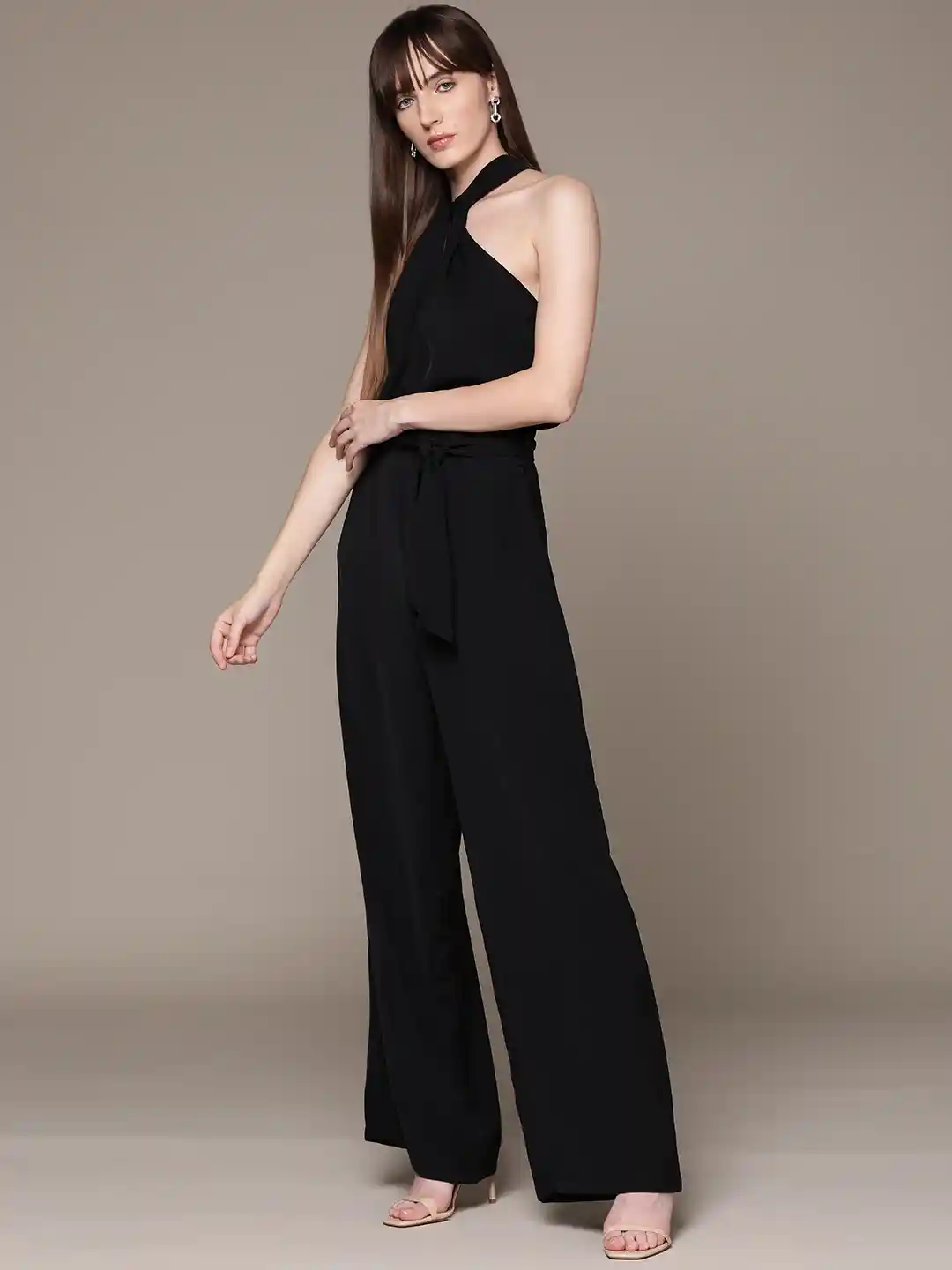 Buy bebe Party Satin Basic Jumpsuit Jumpsuit for Women 21170548