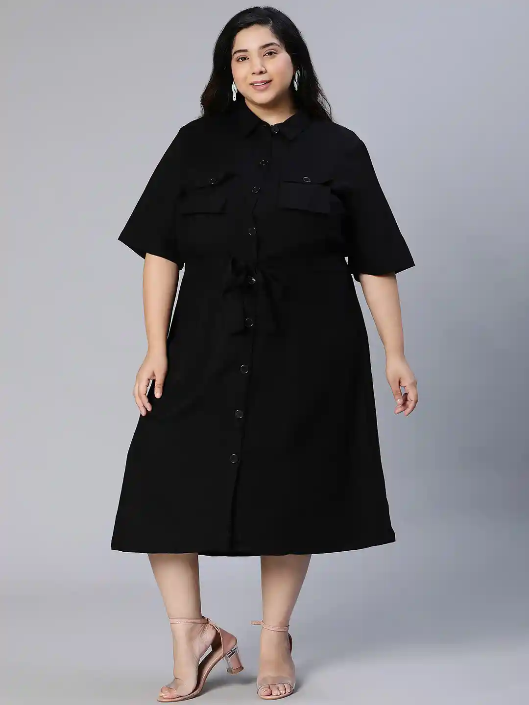 Womens Dresses Plus Size Button Down Dress Hot Selling Summer