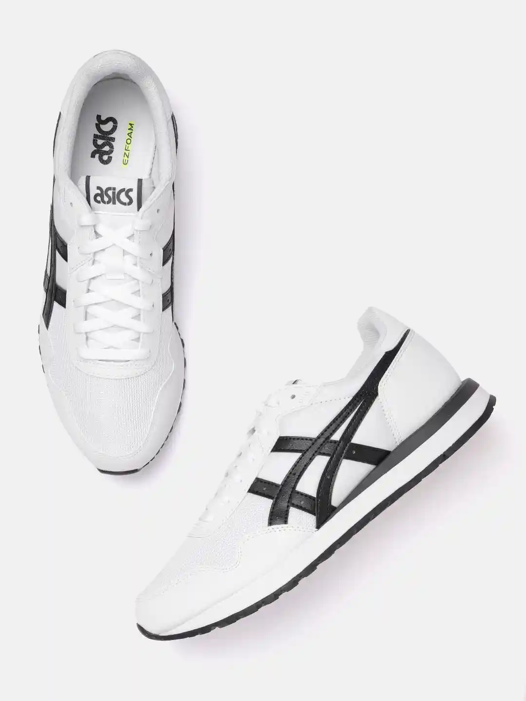 Buy ASICS Men Woven Design Tiger Runner II Sneakers Casual Shoes