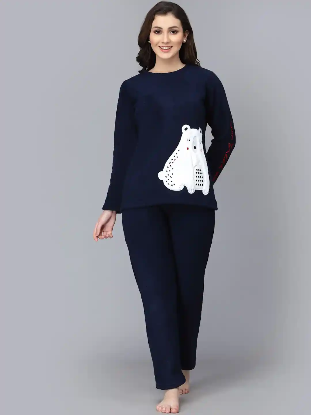 Buy Sweet Dreams Women Super Soft Polar Fleece Applique Winter