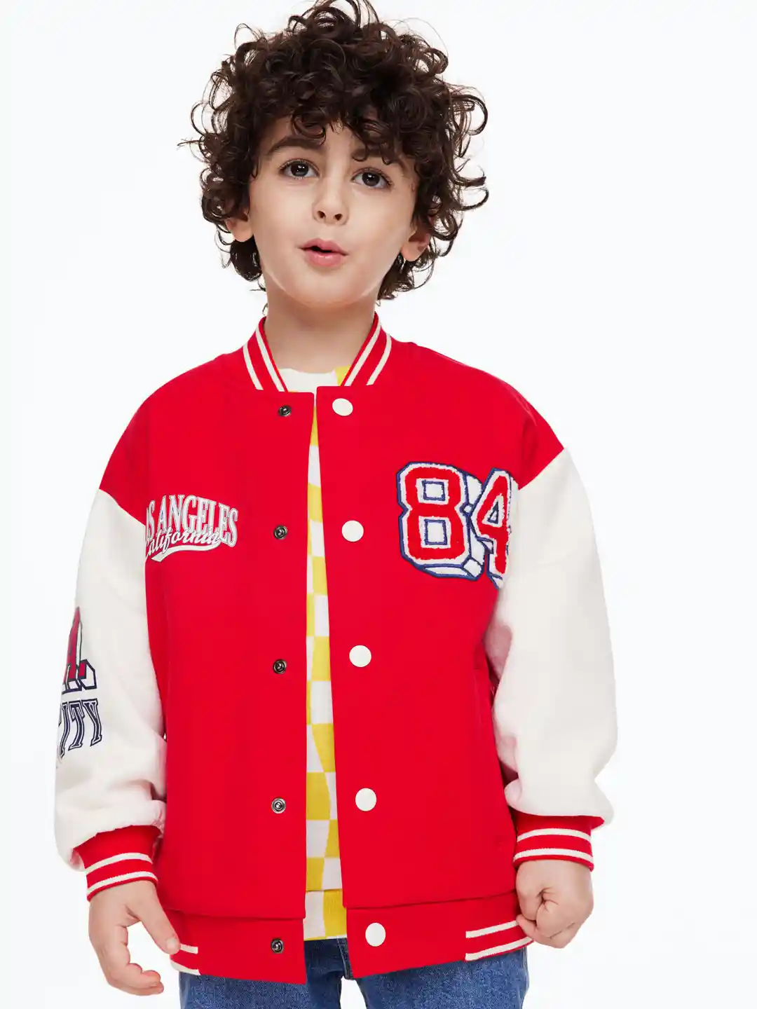 Buy H&M Boys Applique Baseball Jacket Jackets for Boys 21187350 - Main Image