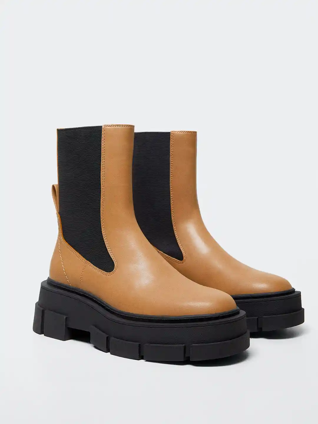 Buy MANGO Women Mid-Top Chelsea Boots Boots for Women 21198660