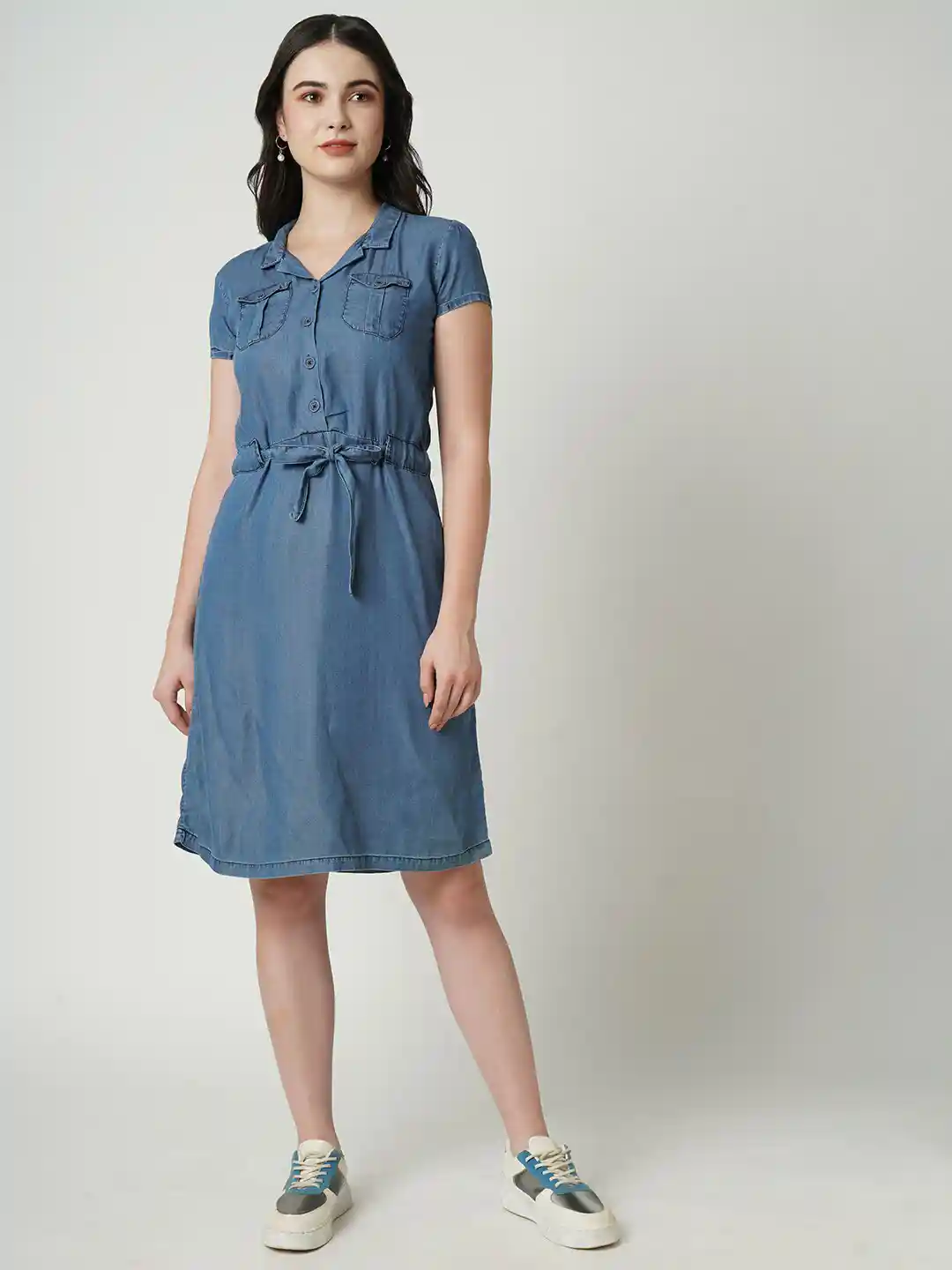 Buy Kraus Jeans Denim Shirt Dress Dresses for Women 21208080