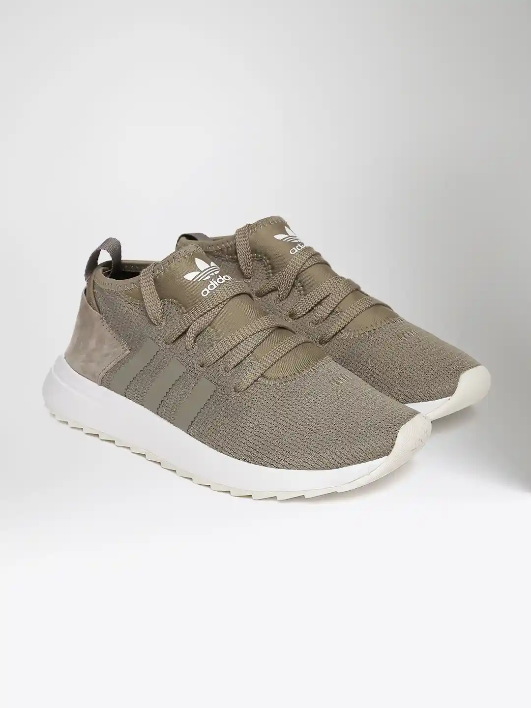 Buy ADIDAS Originals Women Olive Green FlashBack Sneakers Casual