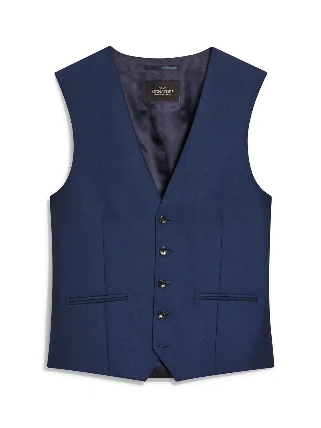 Buy NEXT Men Blue Formal Waistcoat Waistcoat for Men 2123014