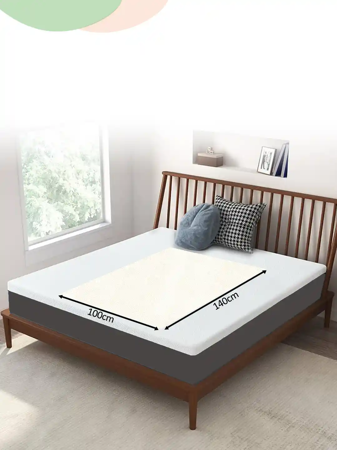 Buy OyO Baby Ivory Waterproof Baby Dry Sheet Polycotton Mattress