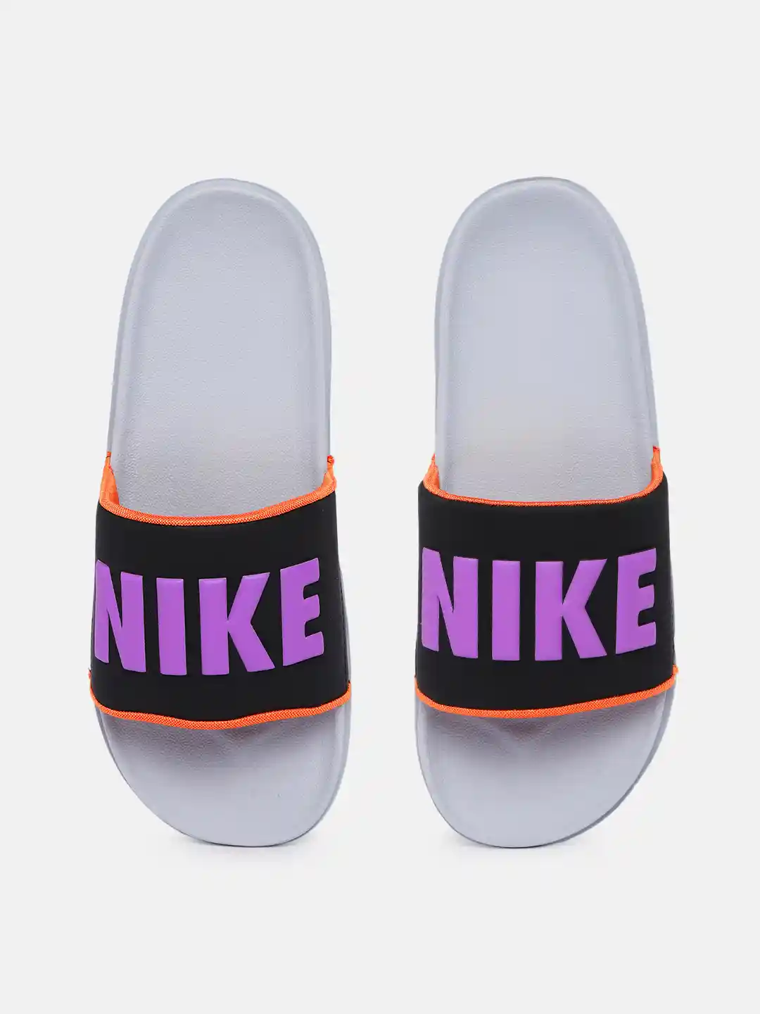 Buy Nike Men Brand Logo Embossed Offcourt Sliders Flip Flops for