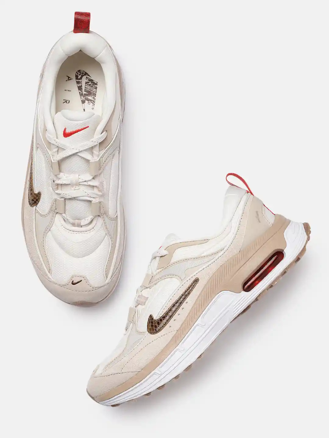 Nike Women Air Max Bliss Textured Leather Sneakers