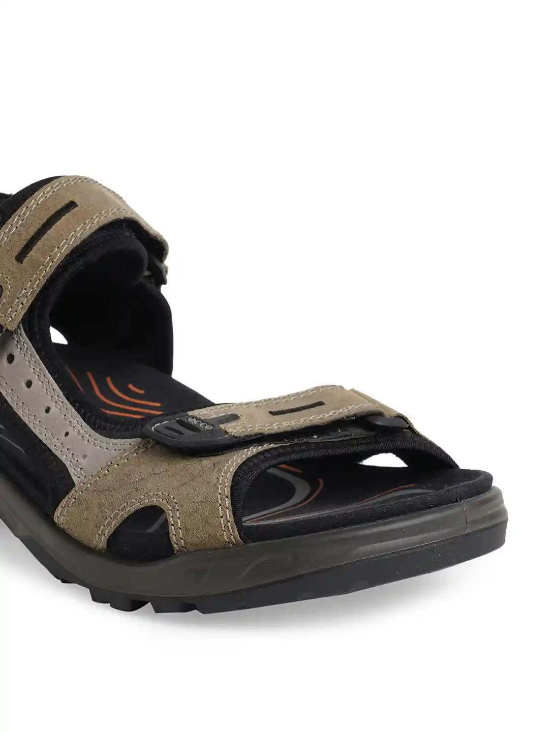 Buy ECCO Mens Offroad Vetiver Leather Regular Sandals Sandals
