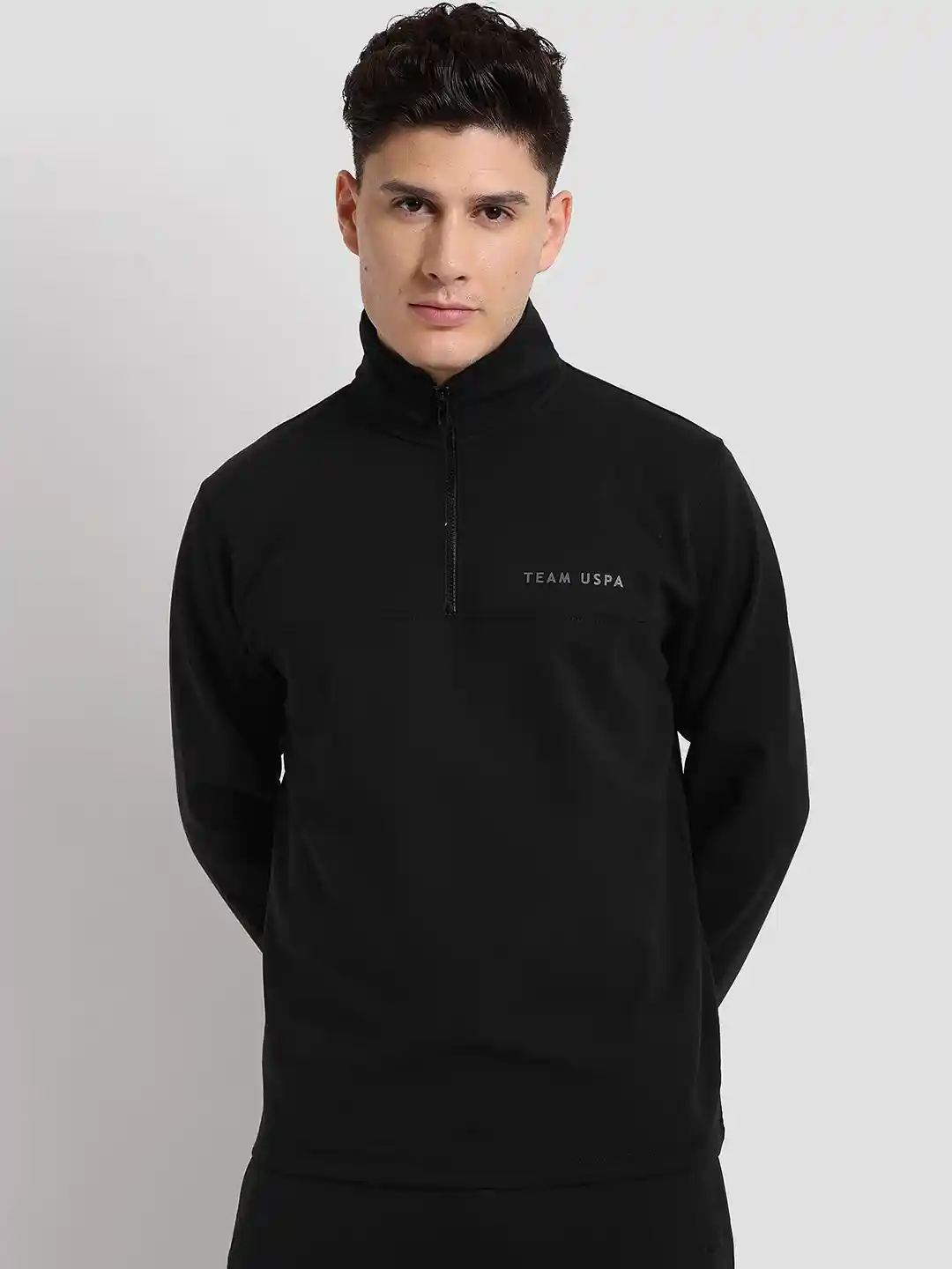 Us Polo Zip Sweatshirt For Men Polo Denim Quarter Zip Athletic