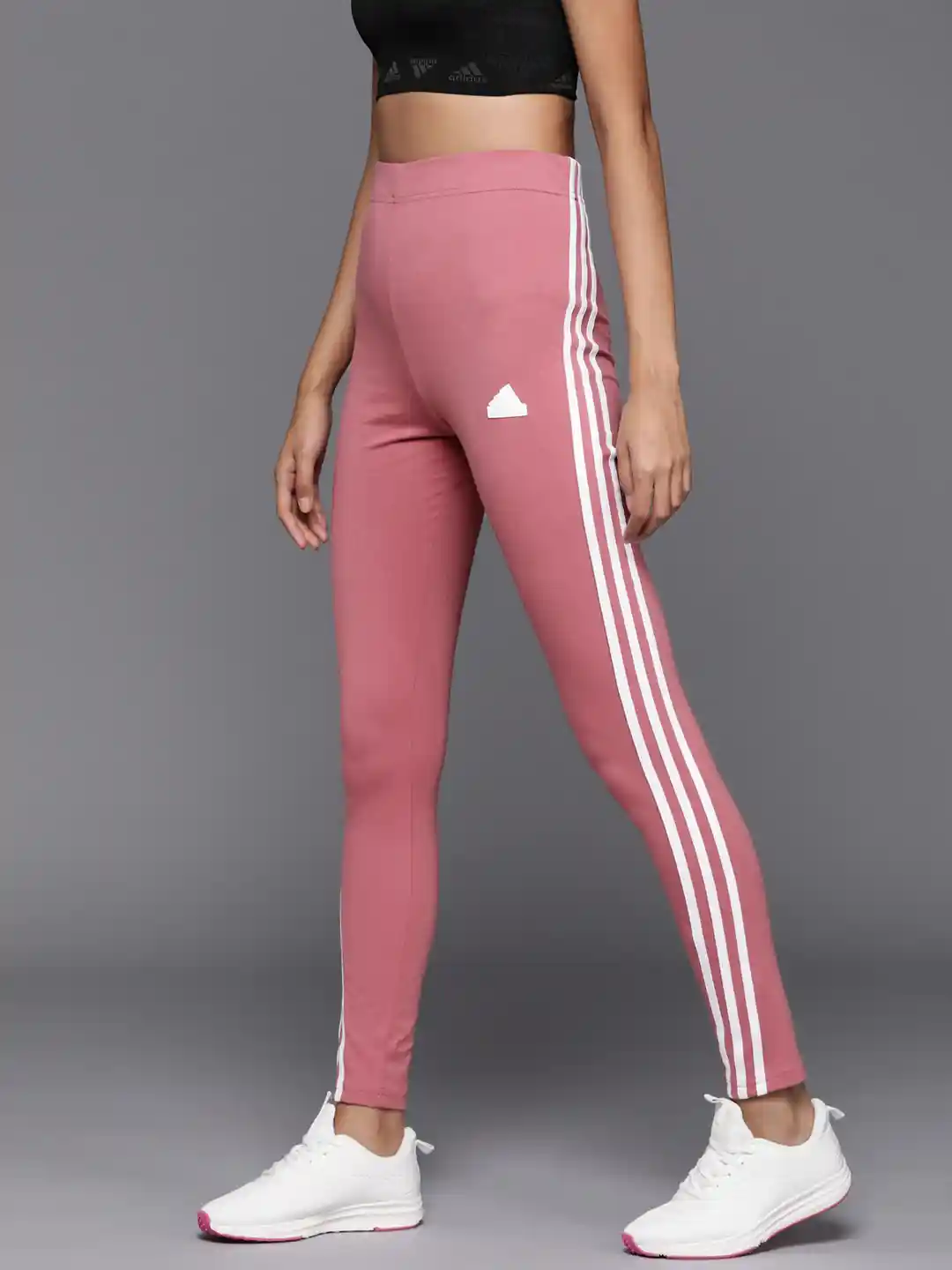 ADIDAS Women FI Solid Stripes Tights