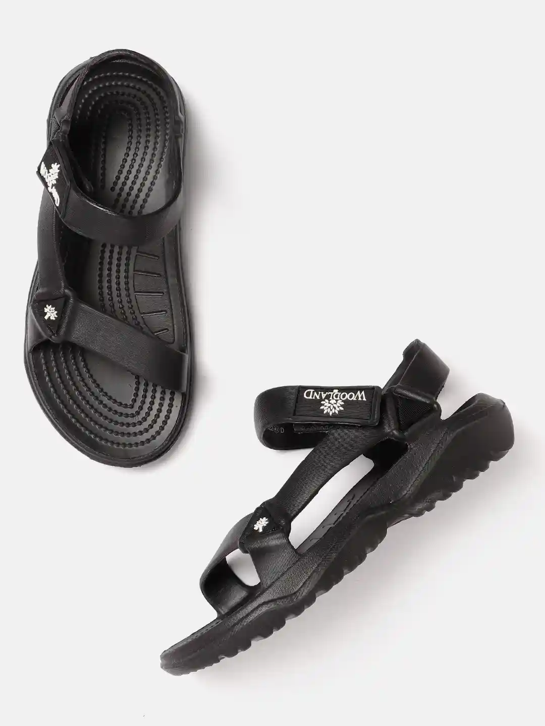 Buy Woodland Men Brand Logo Detail Sports Sandals Flip Flops for