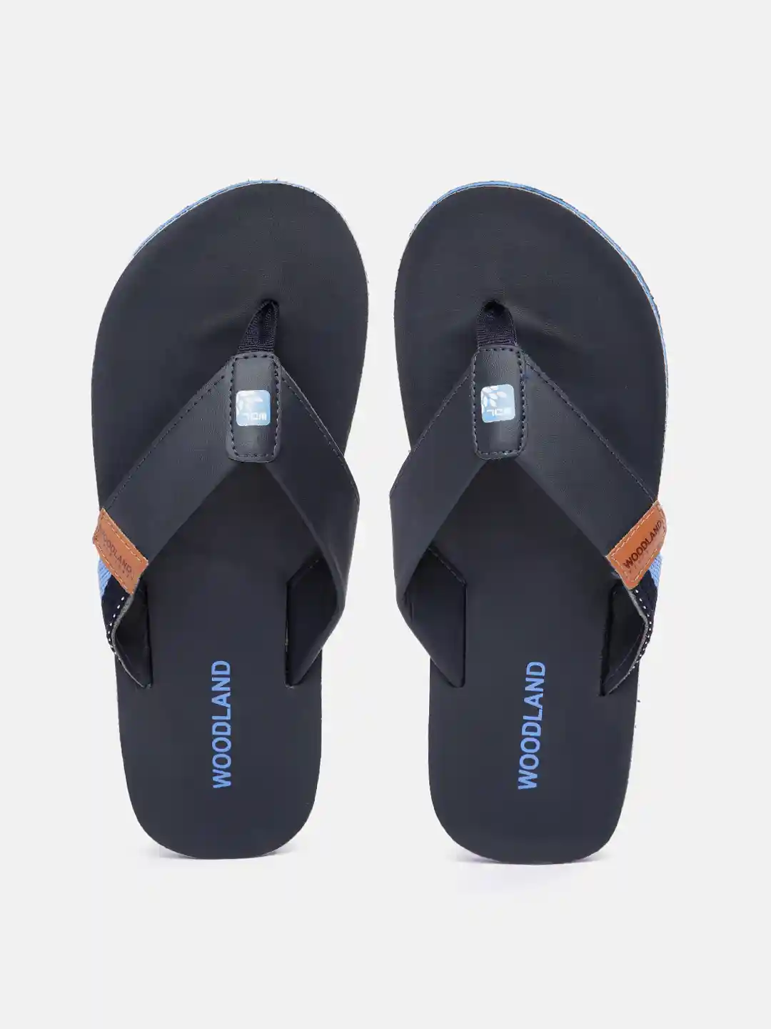 Buy Woodland Men Brand Logo Print Thong Flip-Flops Flip Flops