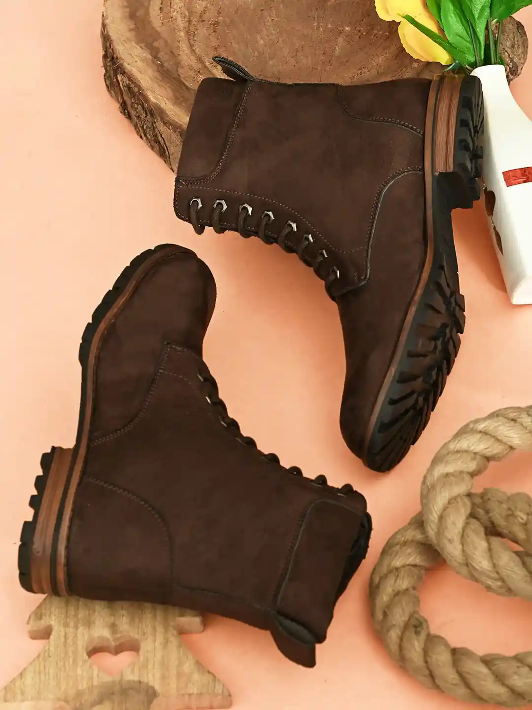 Buy Hirels Men Solid High-Top Biker Boots Boots for Men 21272572