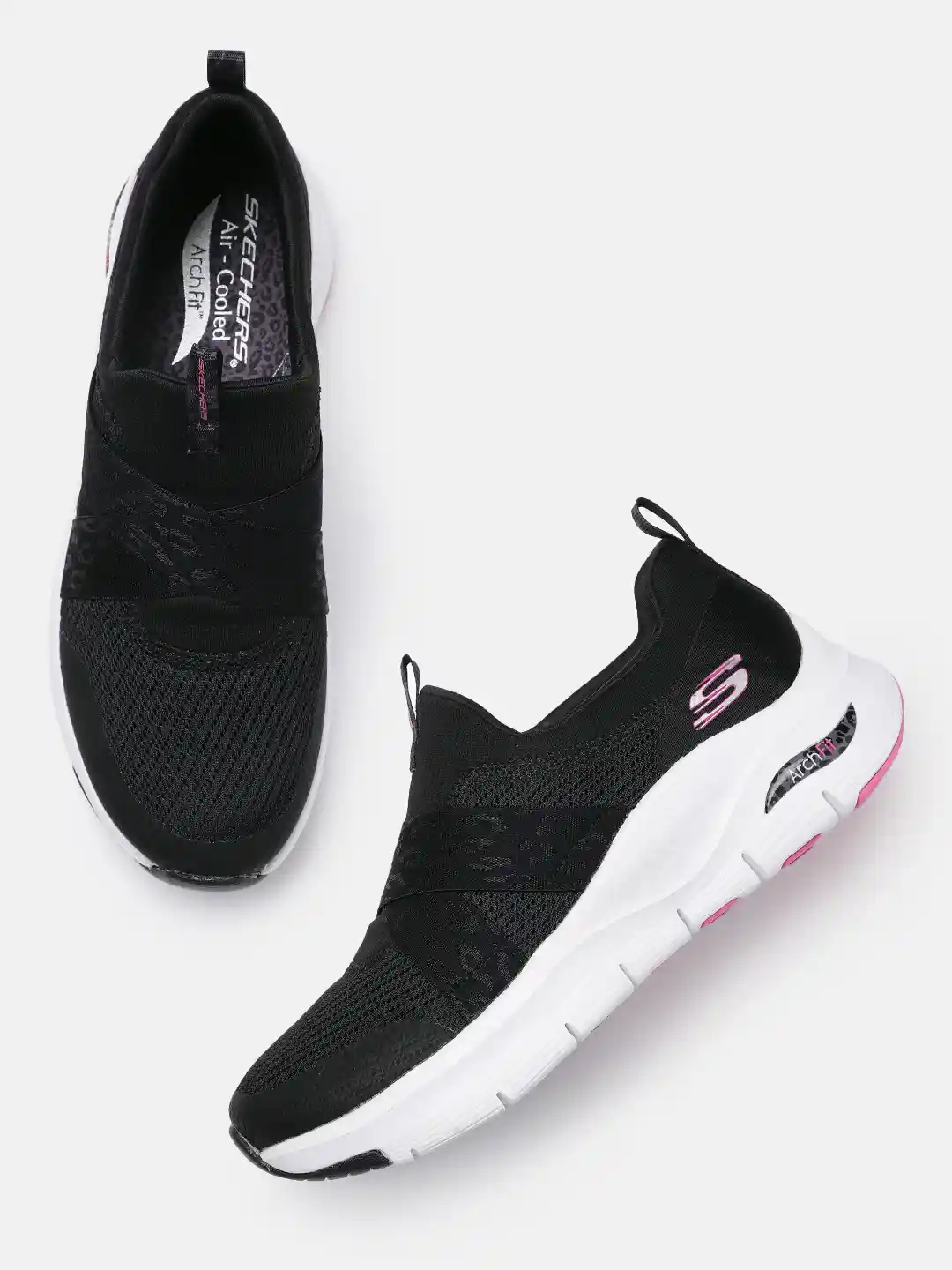 Buy Skechers Women Arch Fit Slip-On Sneakers Sports Shoes for