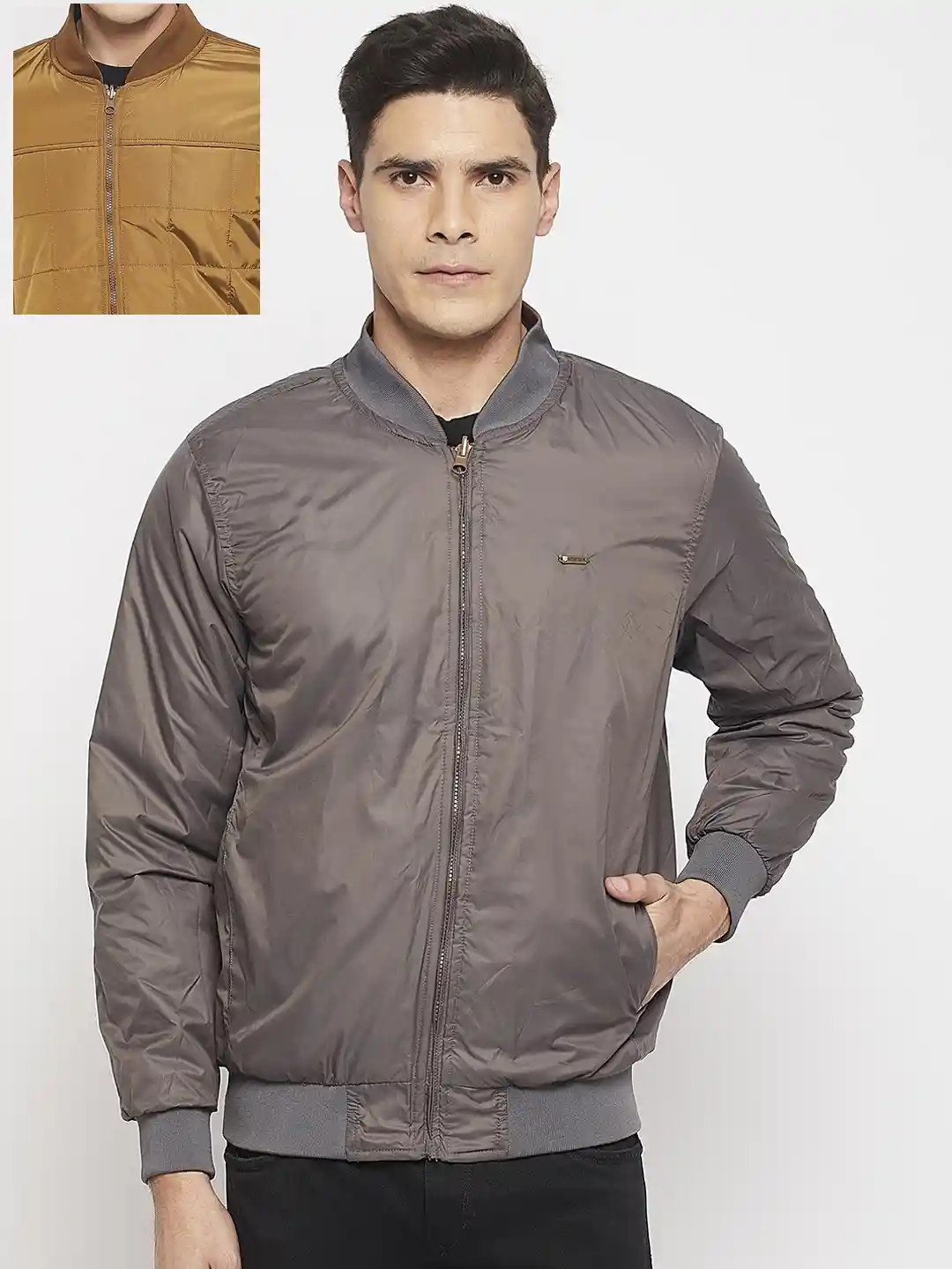 Buy Duke Men Reversible Bomber Jacket Jackets for Men 21289786