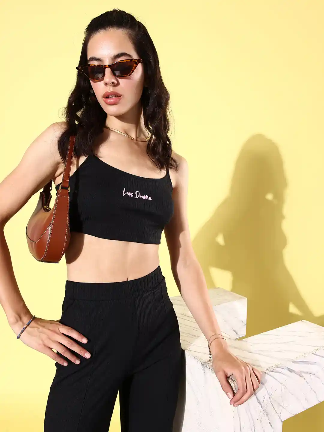 DressBerry Glam Women Top With Trousers Co-Ords Set