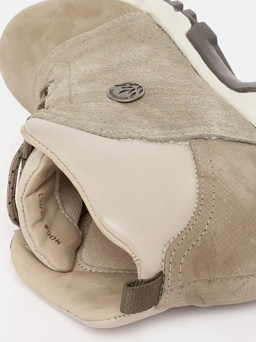 Buy Woodland Men Round Toe Mid-Top Regular Boots Boots for Men