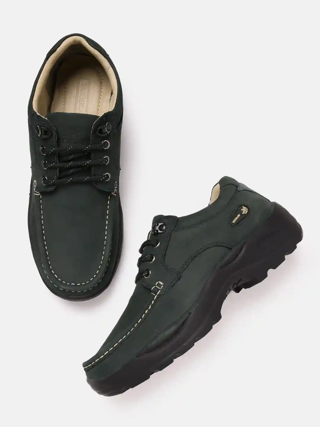 Casual Shoes Woodland Shoes On Myntra Woodland Men Khaki Solid