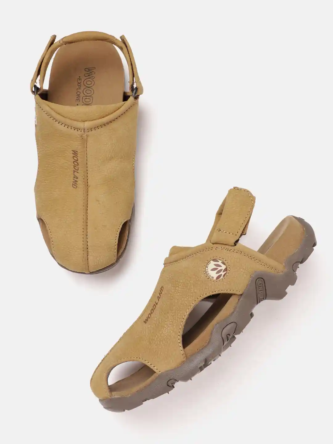 Woodland Shoes Woodland Sandals For Girls Woodland Men Camel Brown