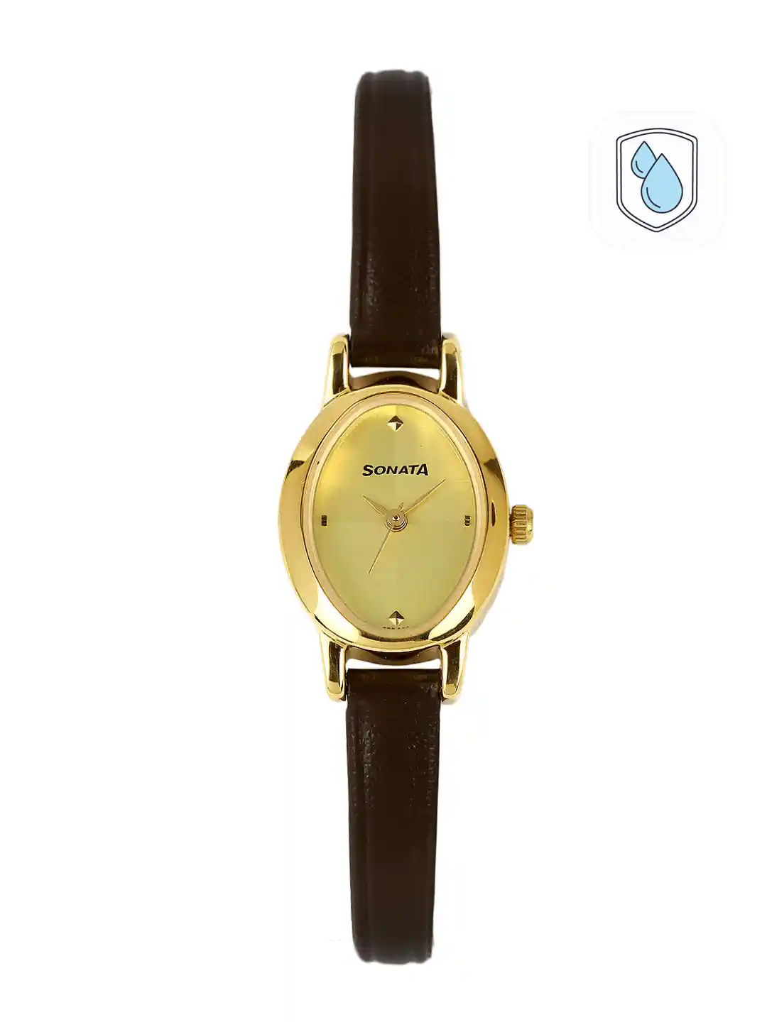 Buy Sonata Women Gold-Toned Dial Watch 8100YL02 Watches for