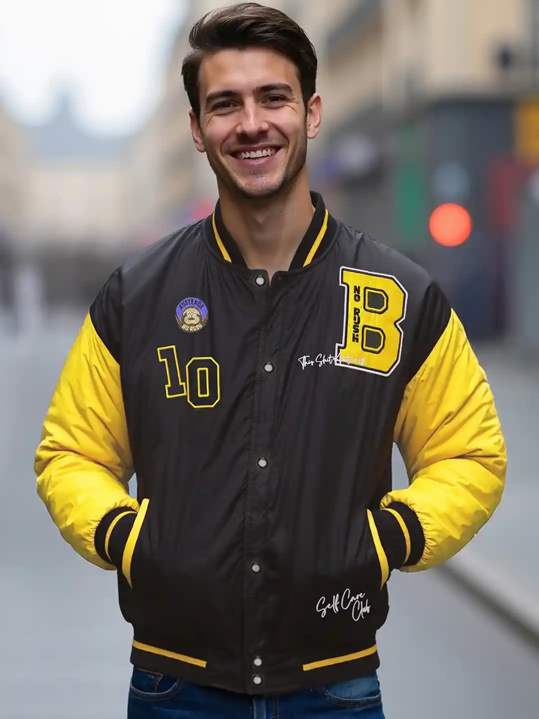 Outerwear Jackets Adidas Yellow Stadium Jacket Bewakoof Men