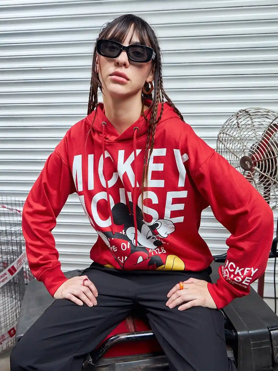 Buy Bewakoof Heavy Duty 1.0 Women Mickey Mouse Graphic