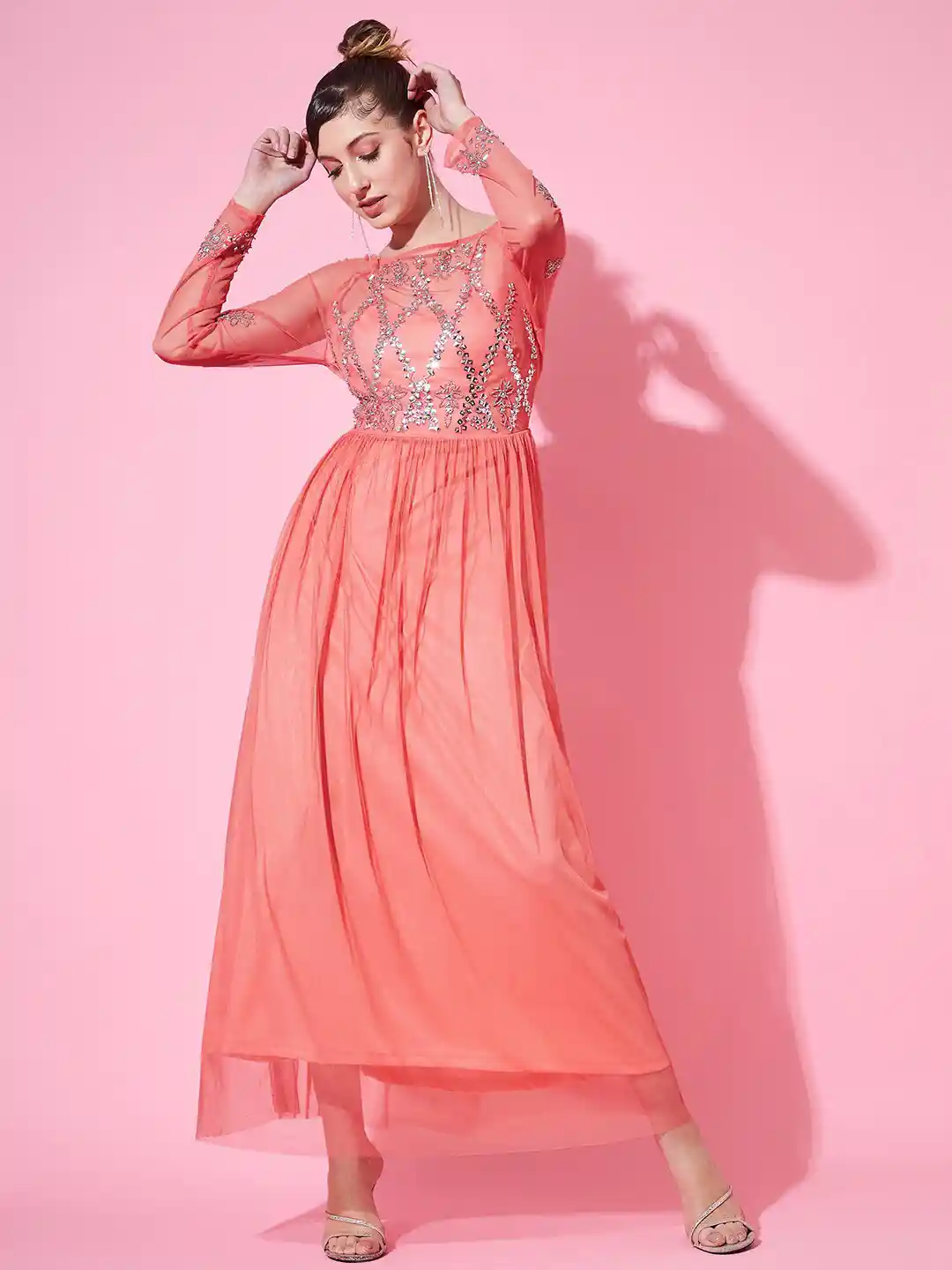 Maxi Dresses Orange Net Dress Buy Dolce Gabbana Lace Maxi Dress