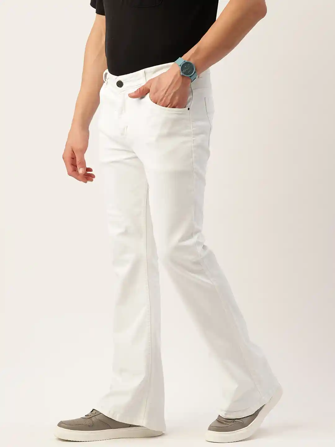 White Jeans Mens Dress Jeans Bootcut Wrangler Men's Cowboy Cut