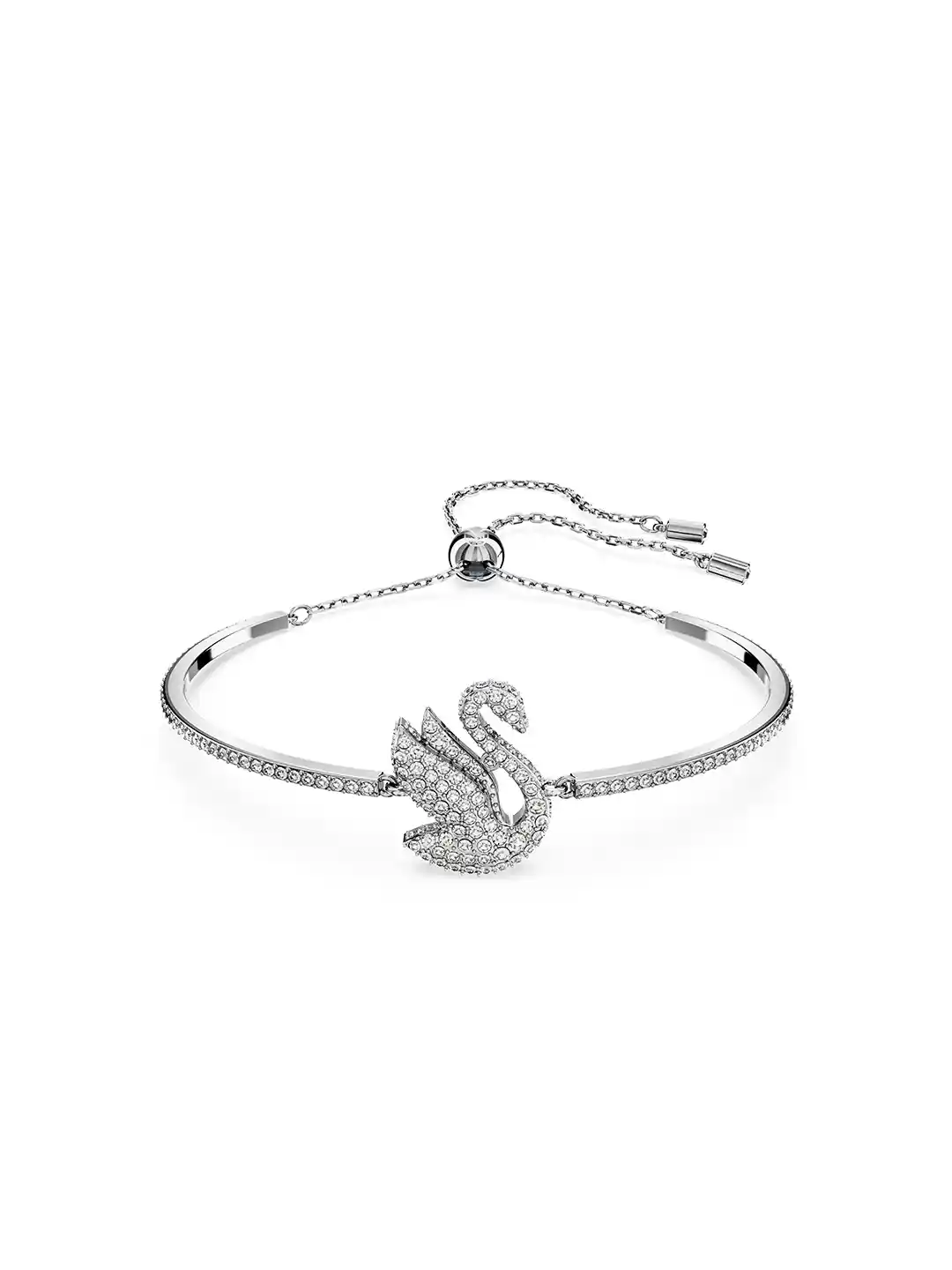 Buy SWAROVSKI Women Iconic Swan:Soft Bracelet XS Cry/Rhs S
