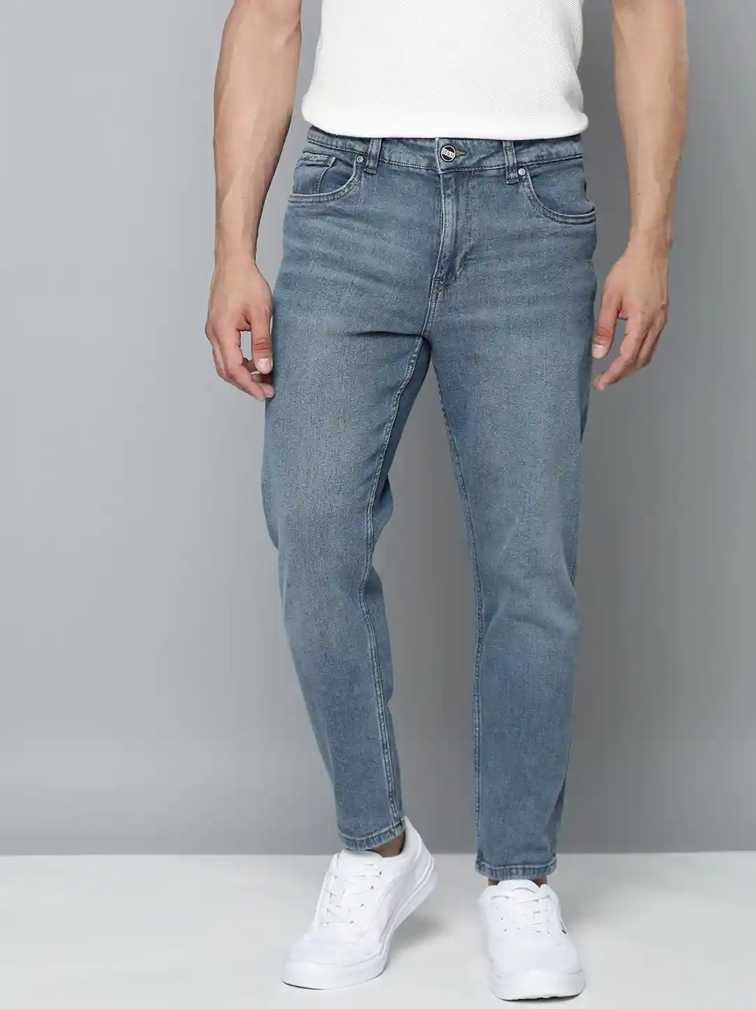 Buy M&H Our Water Men Carrot Fit Light Fade Stretchable