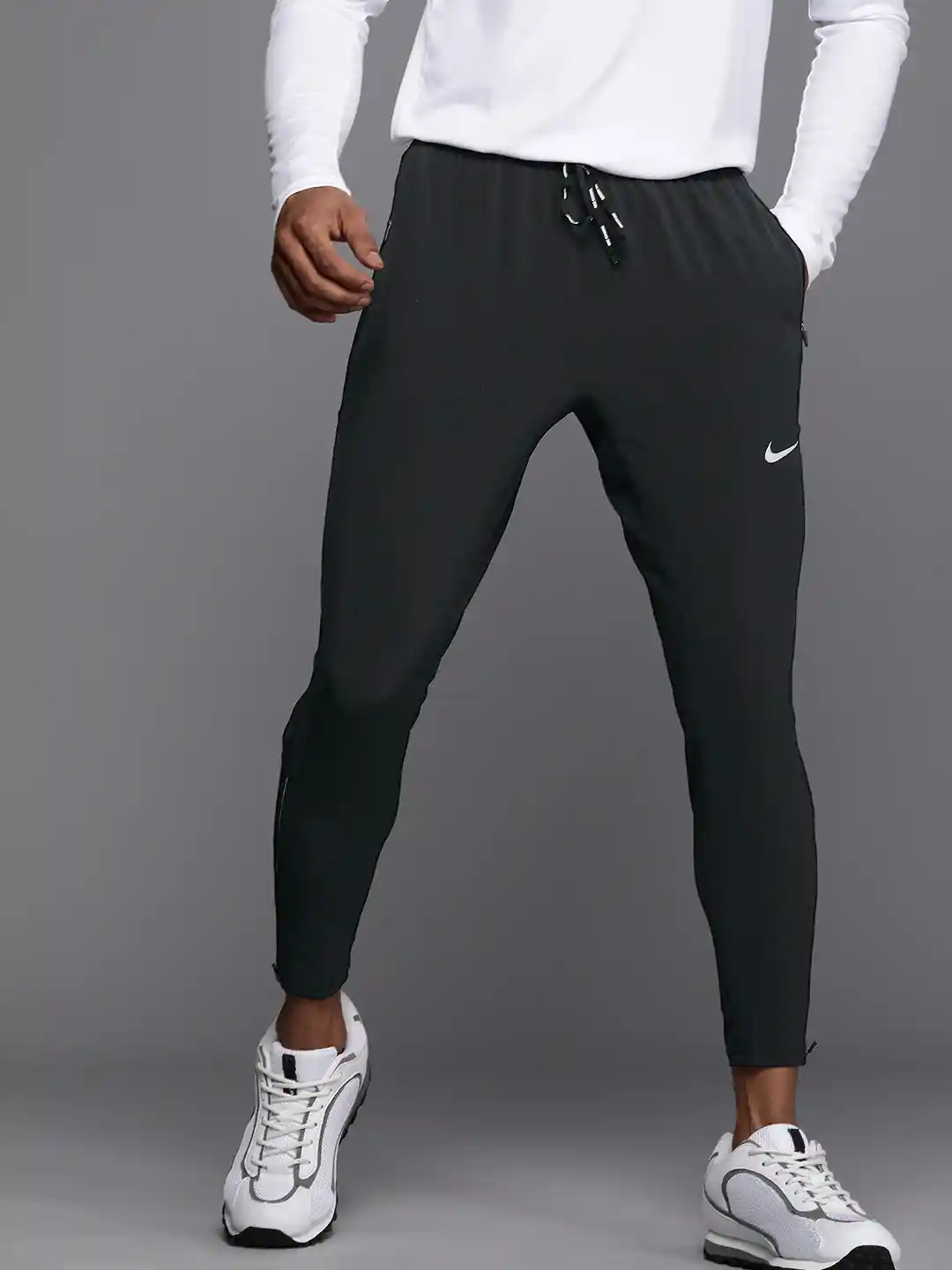 Buy Nike Men Black Phenom Elite Trackpants Track Pants for Men