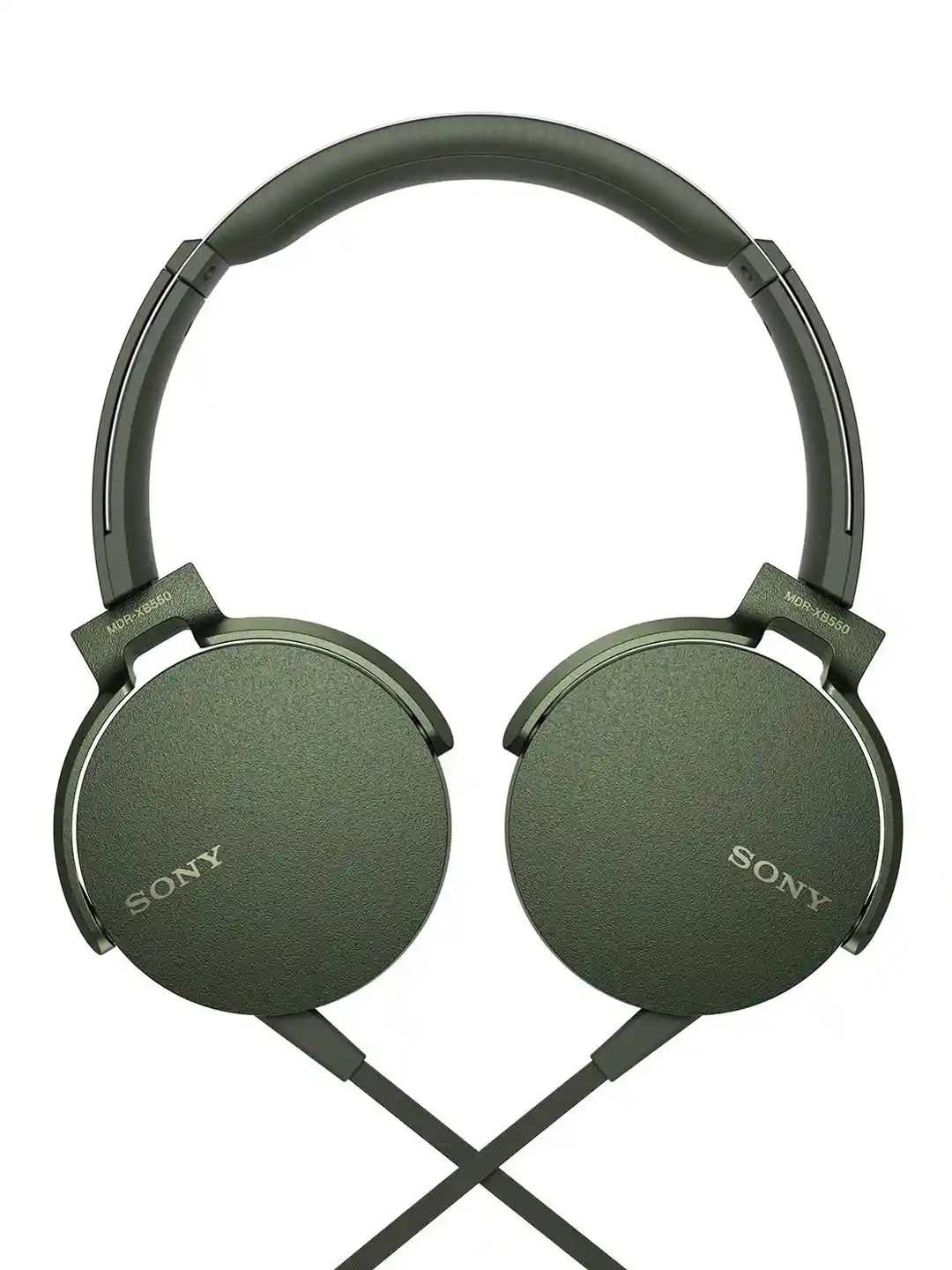 Buy Sony Unisex Olive Green EXTRA BASS Over-The-Ear Headphones MDR - Main Image