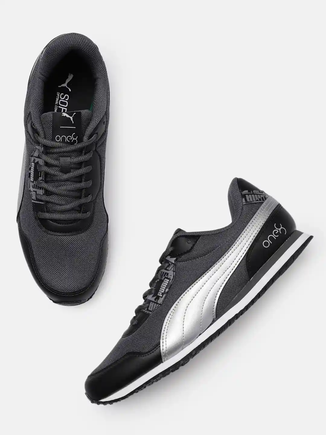 Ri① Buy one8 x PUMA Men Solid Refuel one8 Regular Sneakers