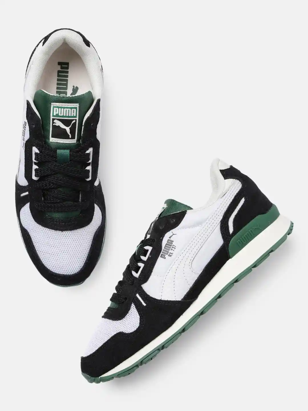 Buy Puma Unisex Solid RX 737 Regular Sneakers Casual Shoes for