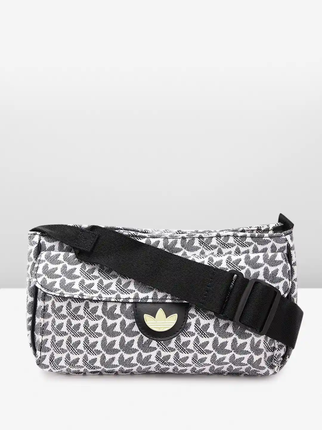 Buy ADIDAS Originals Women Brand Logo Textured Mini Airliner Sling