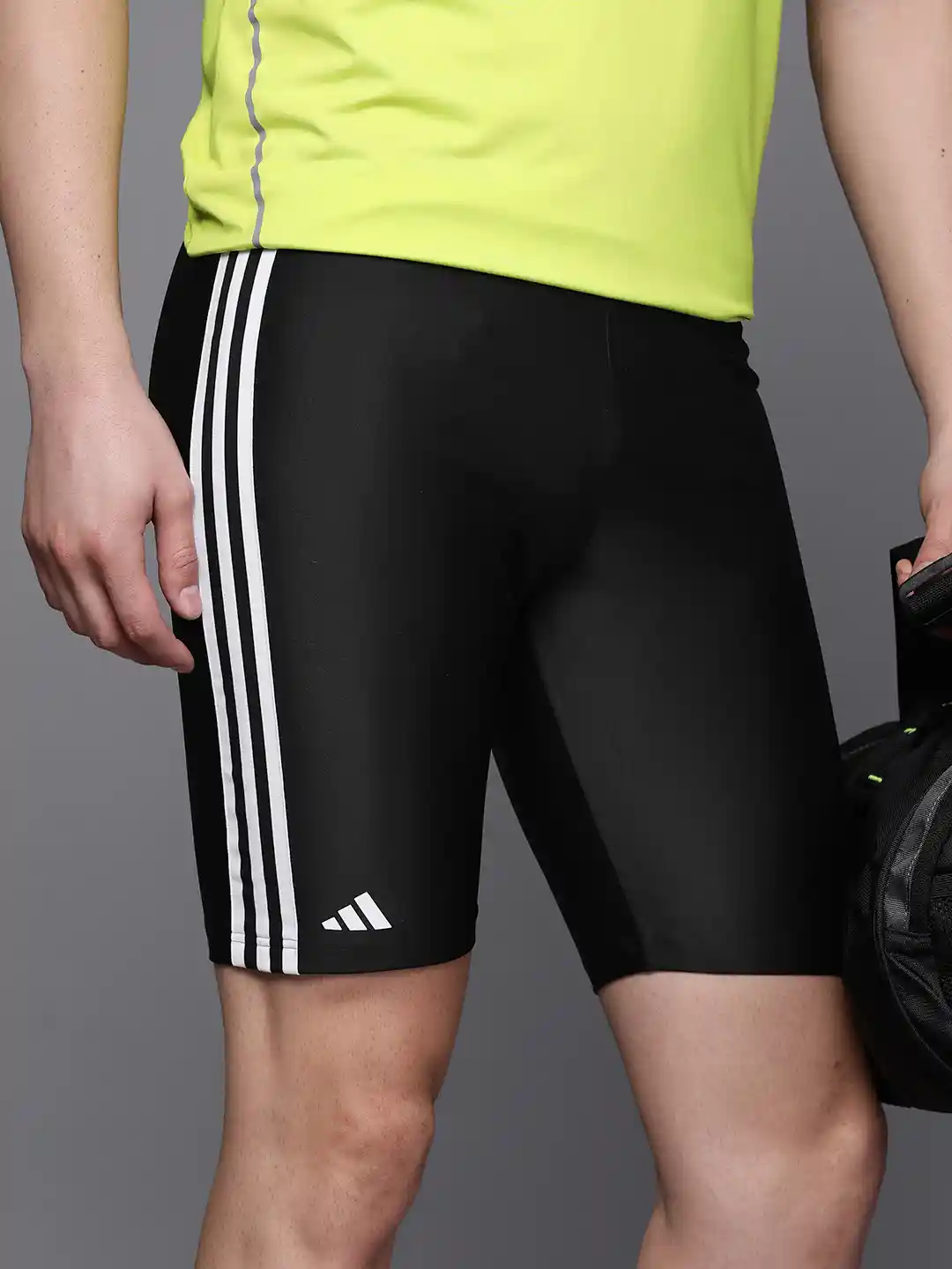 Creaaacademy Adidas Infinitex Stripe Swim Shorts Mens Adidas Solid