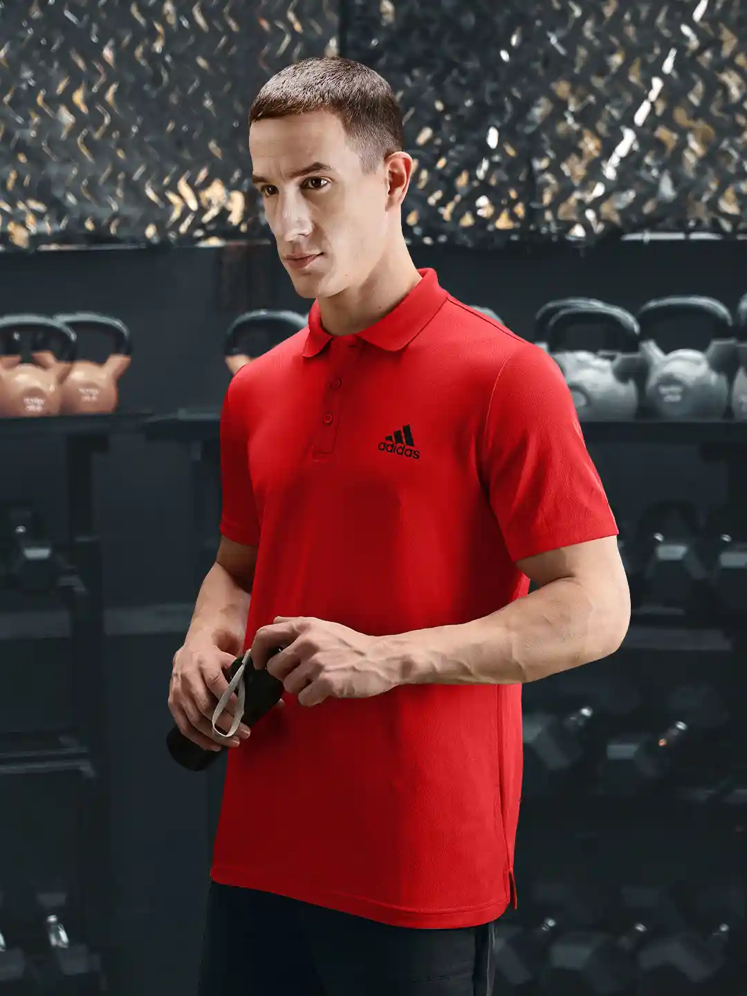 Buy ADIDAS Polo Collar Training T-shirt Tshirts for Men 21521096