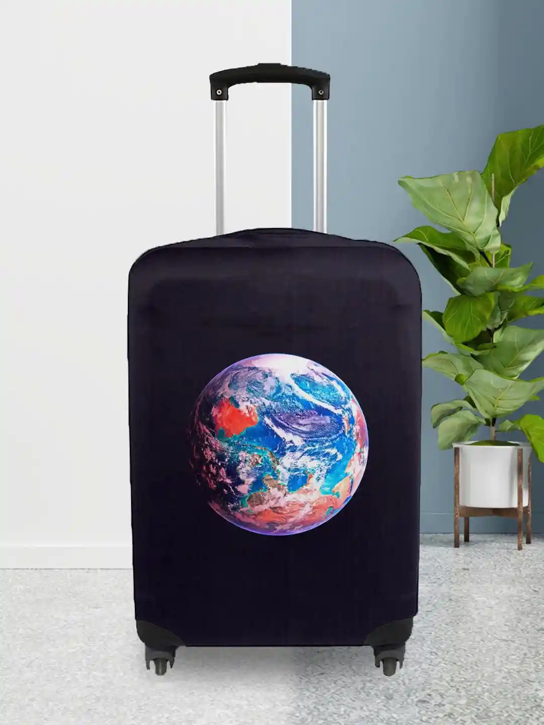 Myntra Plastic Cover For Trolley Bag Buy Cortina Printed