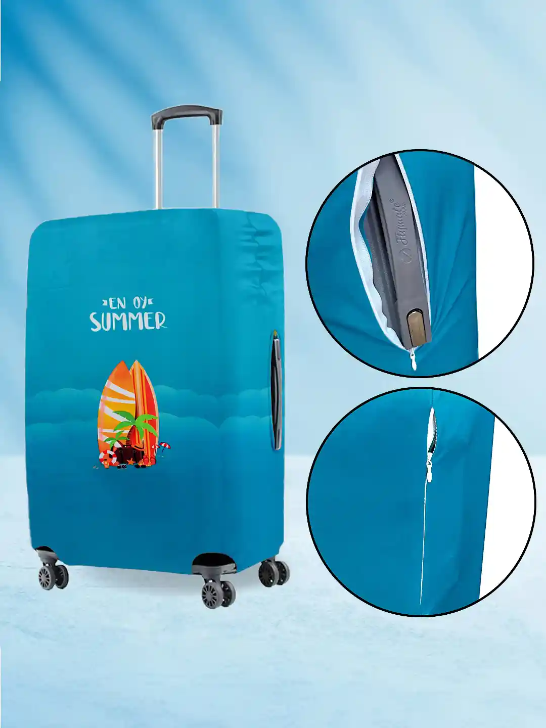 Buy Cortina Printed Protective Large Trolley Bag Cover Travel