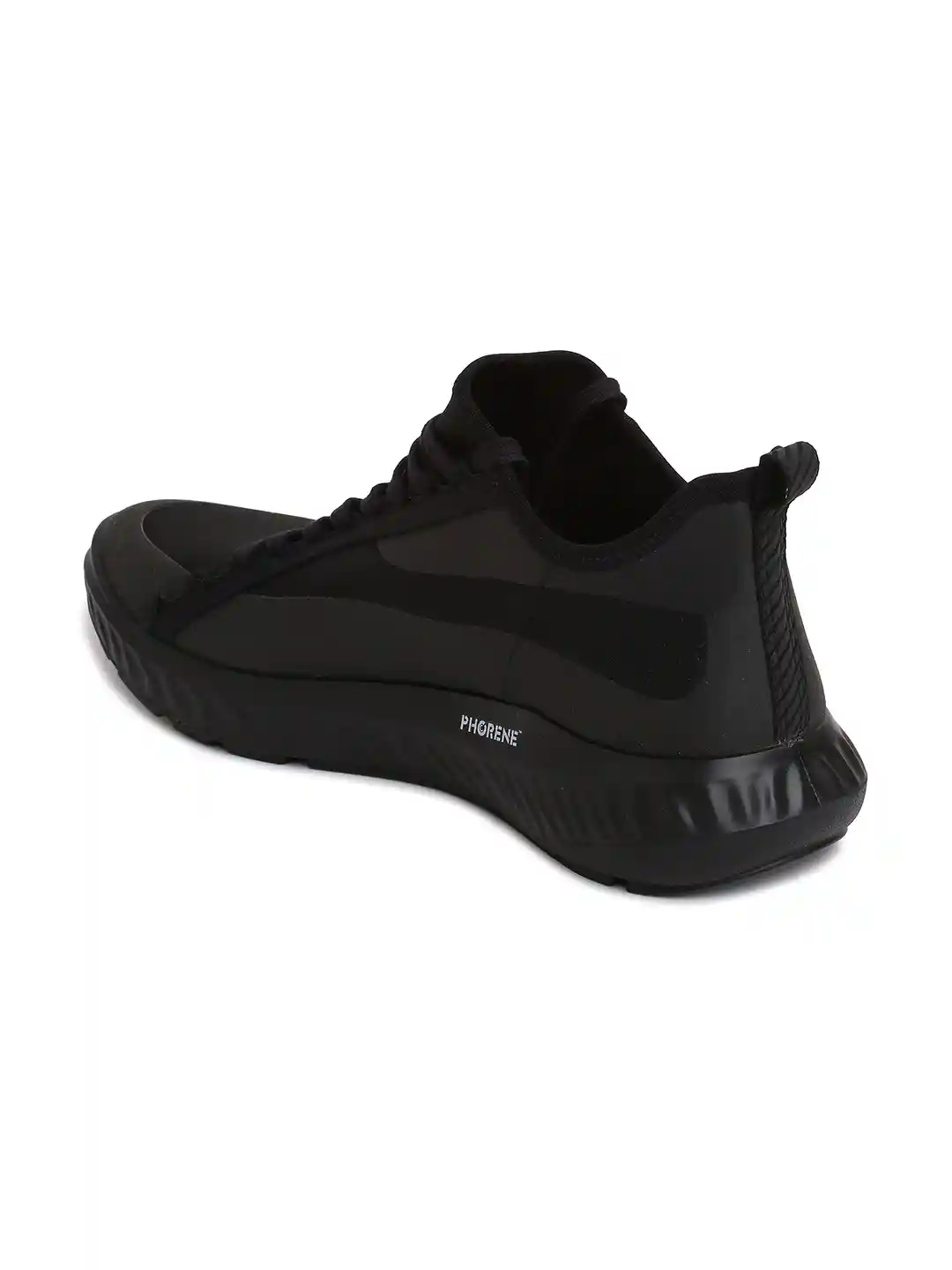 Buy ECCO Mens Ath-1F Black Textile Regular Sneakers Sports Shoes