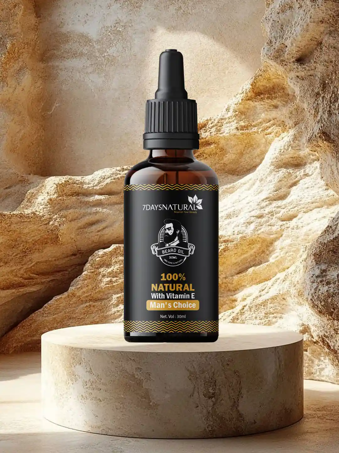 Oud Wood Zousz Beard Oil ZOUSZ Black Oud Beard Oil 30ml For Men