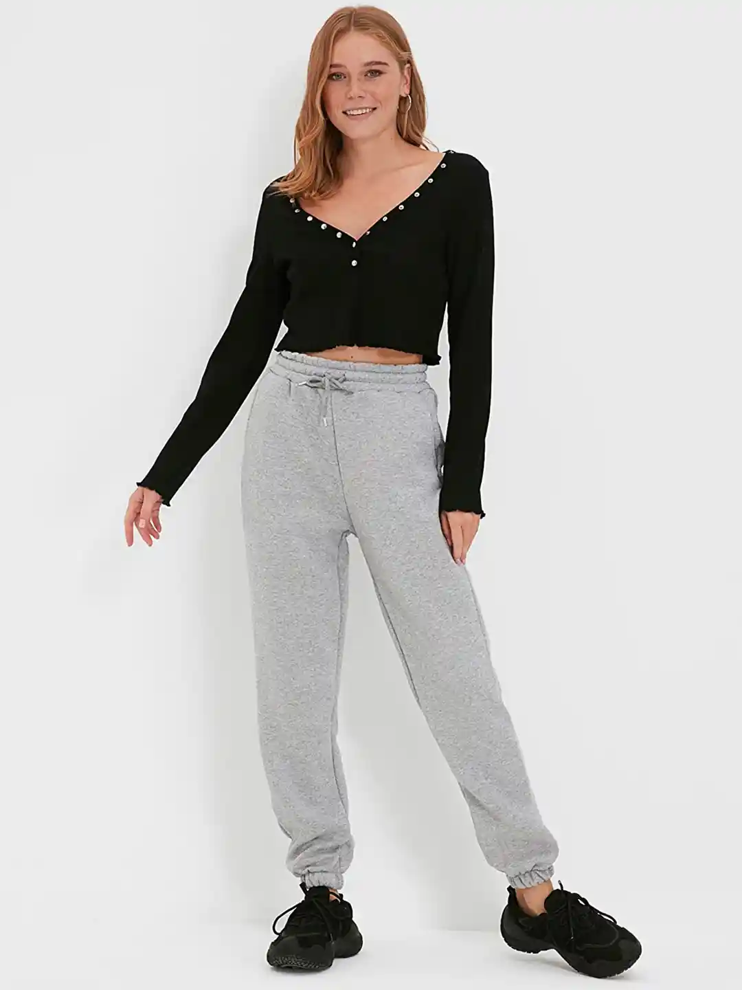 Trendyol Women Drawstring Regular Fit Joggers