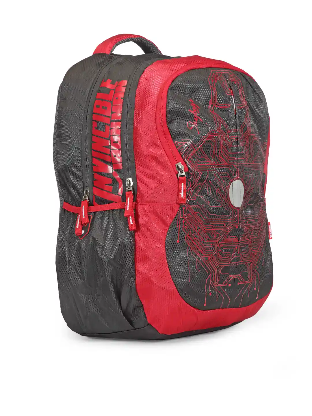 Buy Skybags Unisex Black Red Graphic MARVEL PLUS IRON MAN