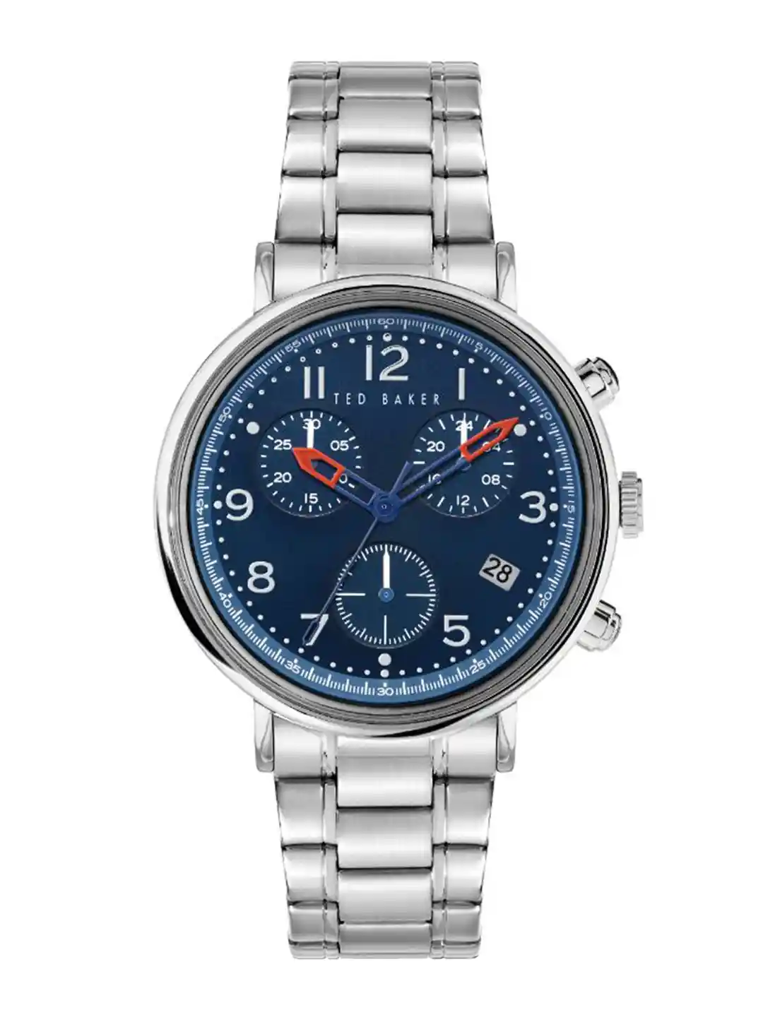 Buy Ted Baker Men Stainless Steel Bracelet Style Straps Analogue