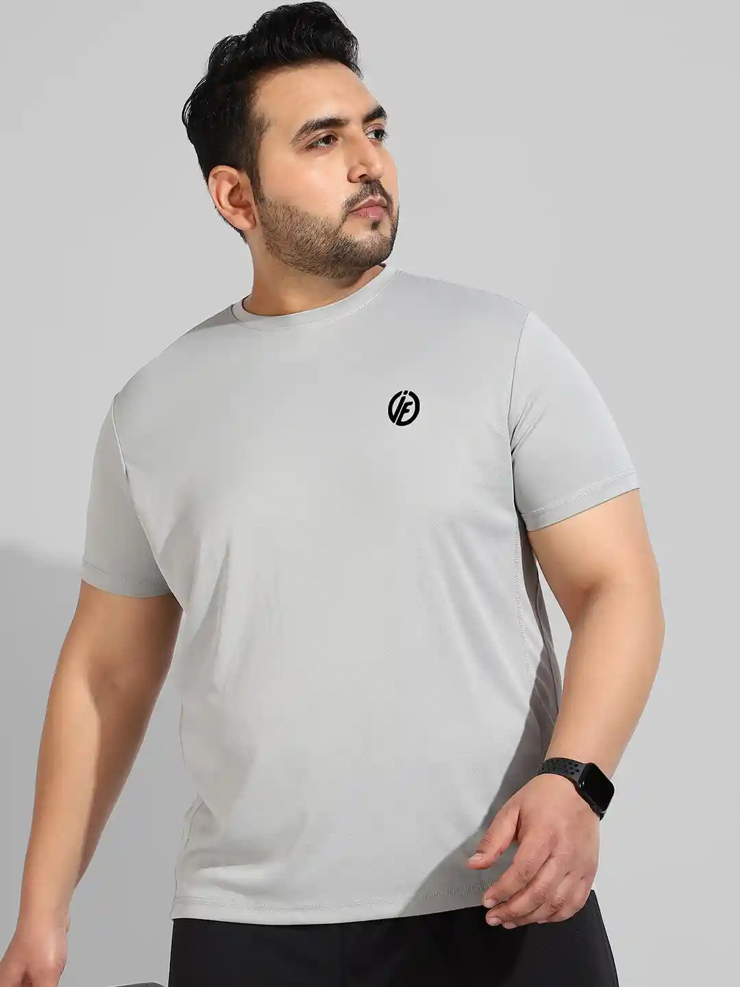 Instafab Plus Men Plus Size Round Neck T-shirt