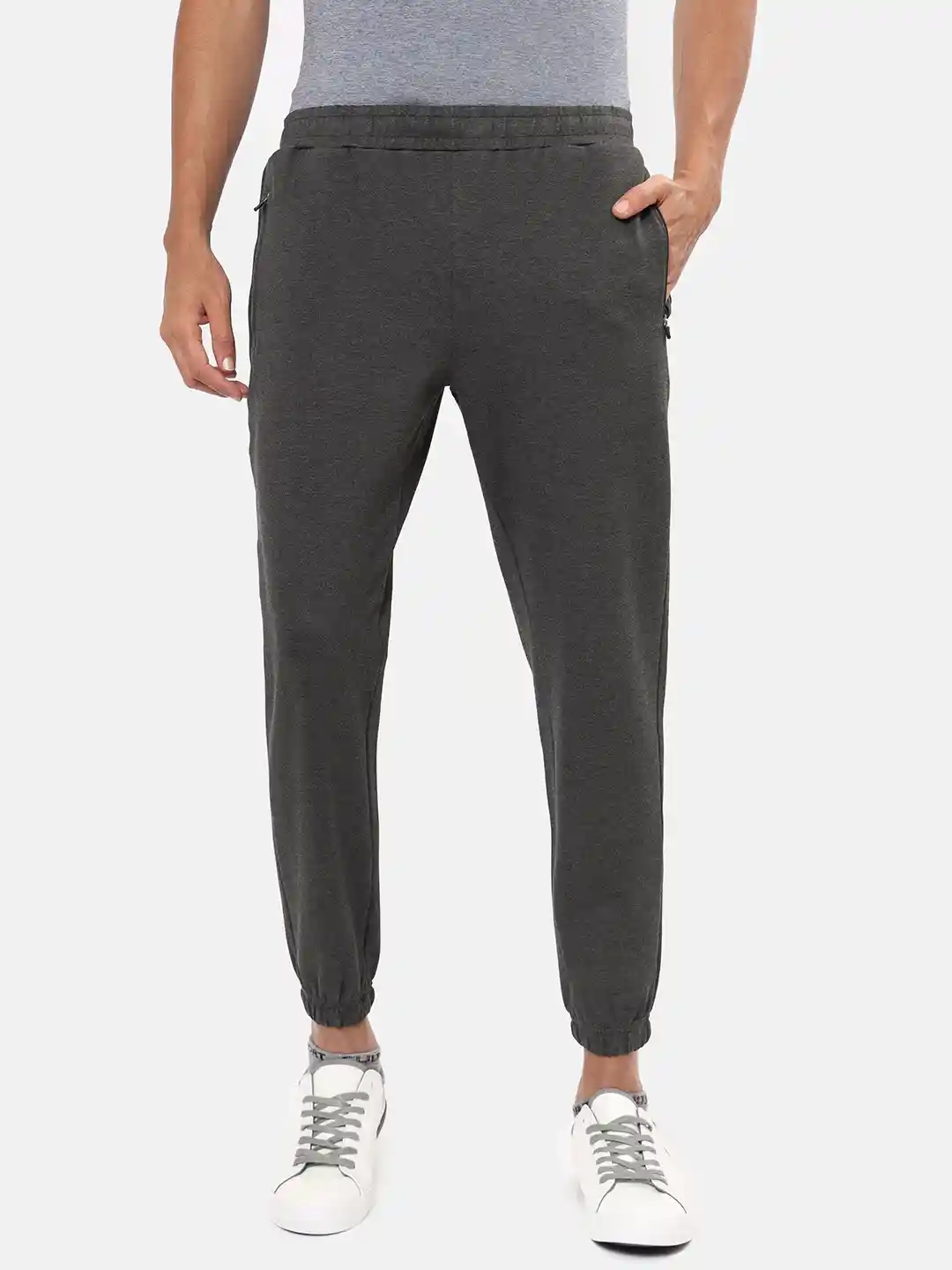 Buy CULT Men Textured Way Stretch All Day Comfort Joggers