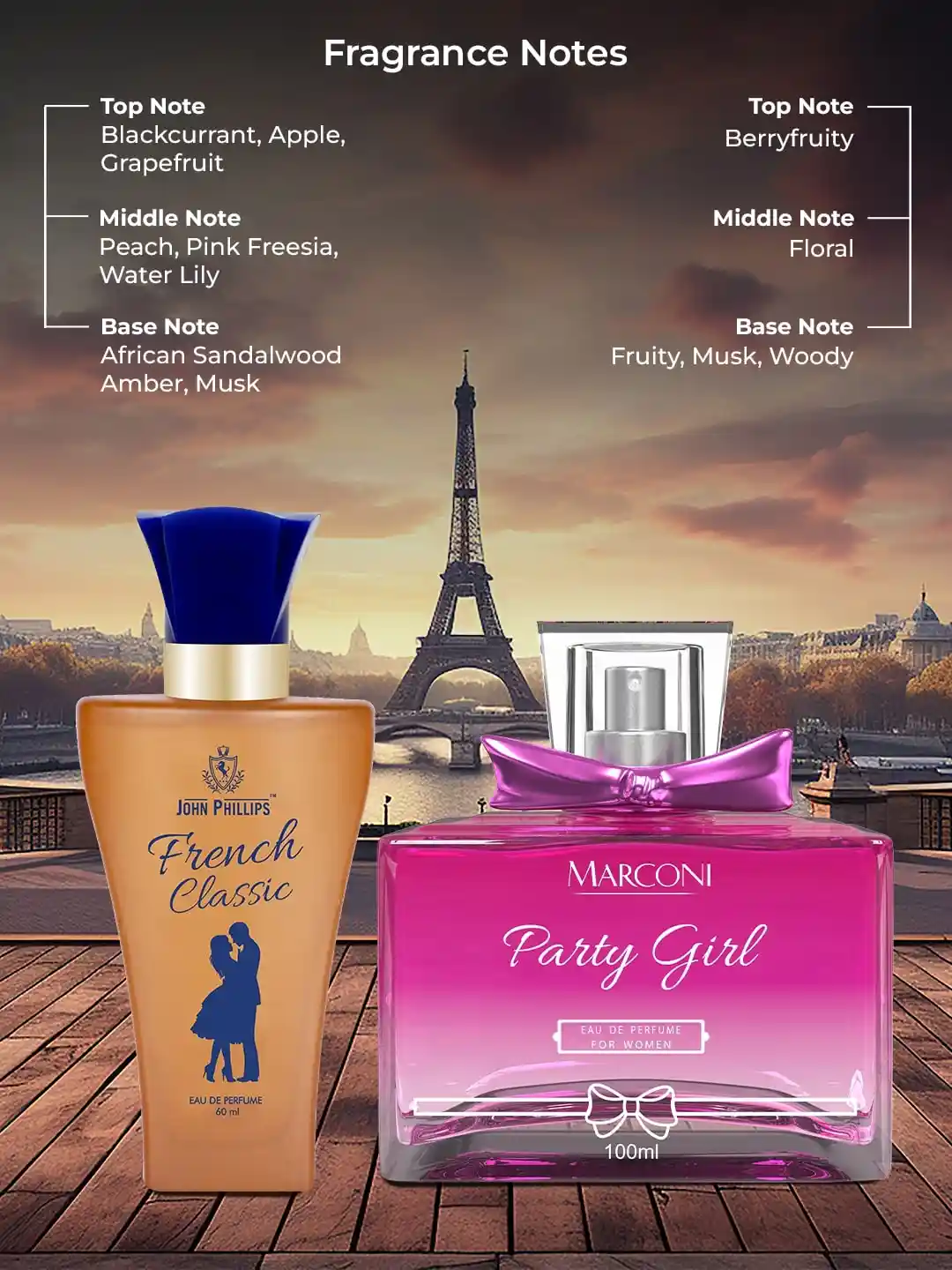 Buy JOHN PHILLIPS Women Set of French Classic 60 ml Party Girl - Main Image