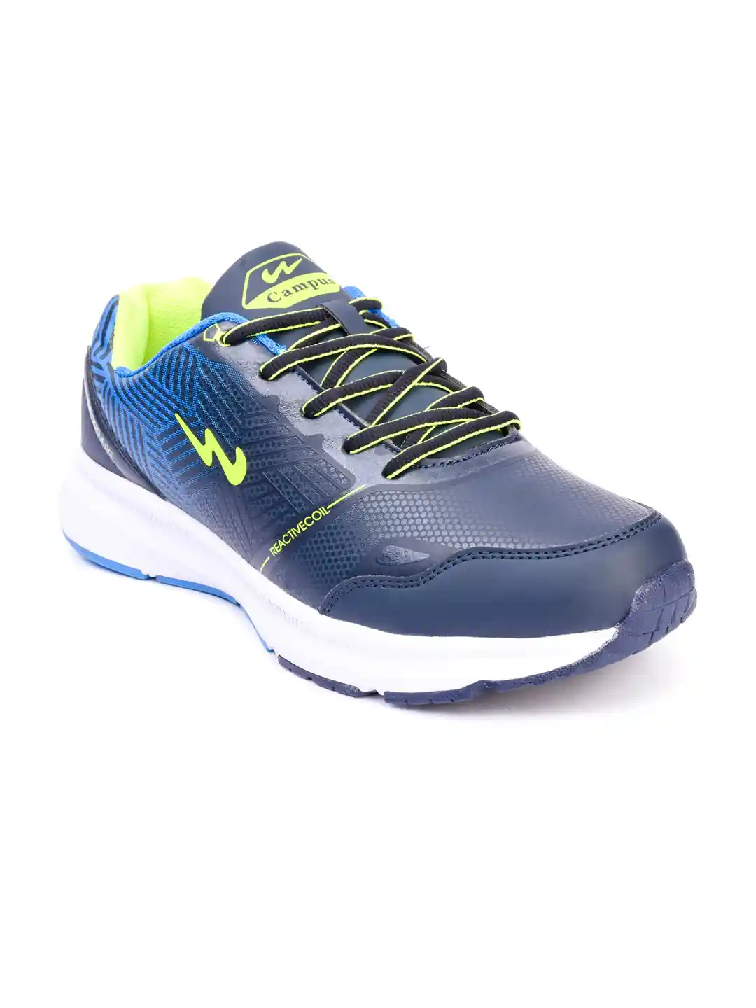 Buy Campus Men Navy Blue Green Running Shoes Sports Shoes for